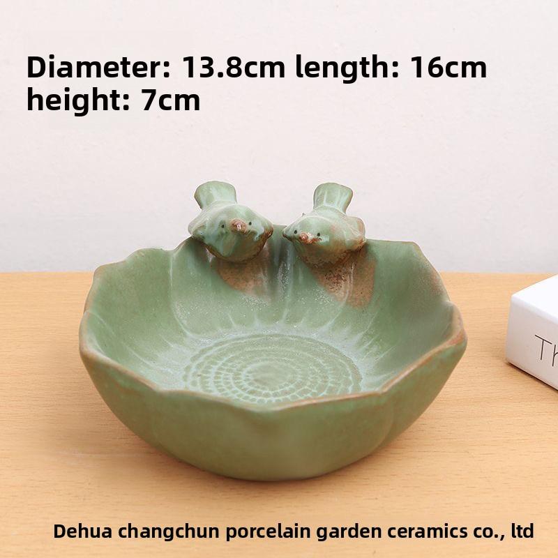 Glazed Ceramic Large Diameter Platter Succulent Creative Individuality Old Animal with Non-porous Flower Pot At The Bottom no holes at the bottom)
Glazed Ceramic Large Diameter Platter Succulent Creative Individuality Old Animal with Non-porous Flower Pot At The Bottom no holes at the bottom)
