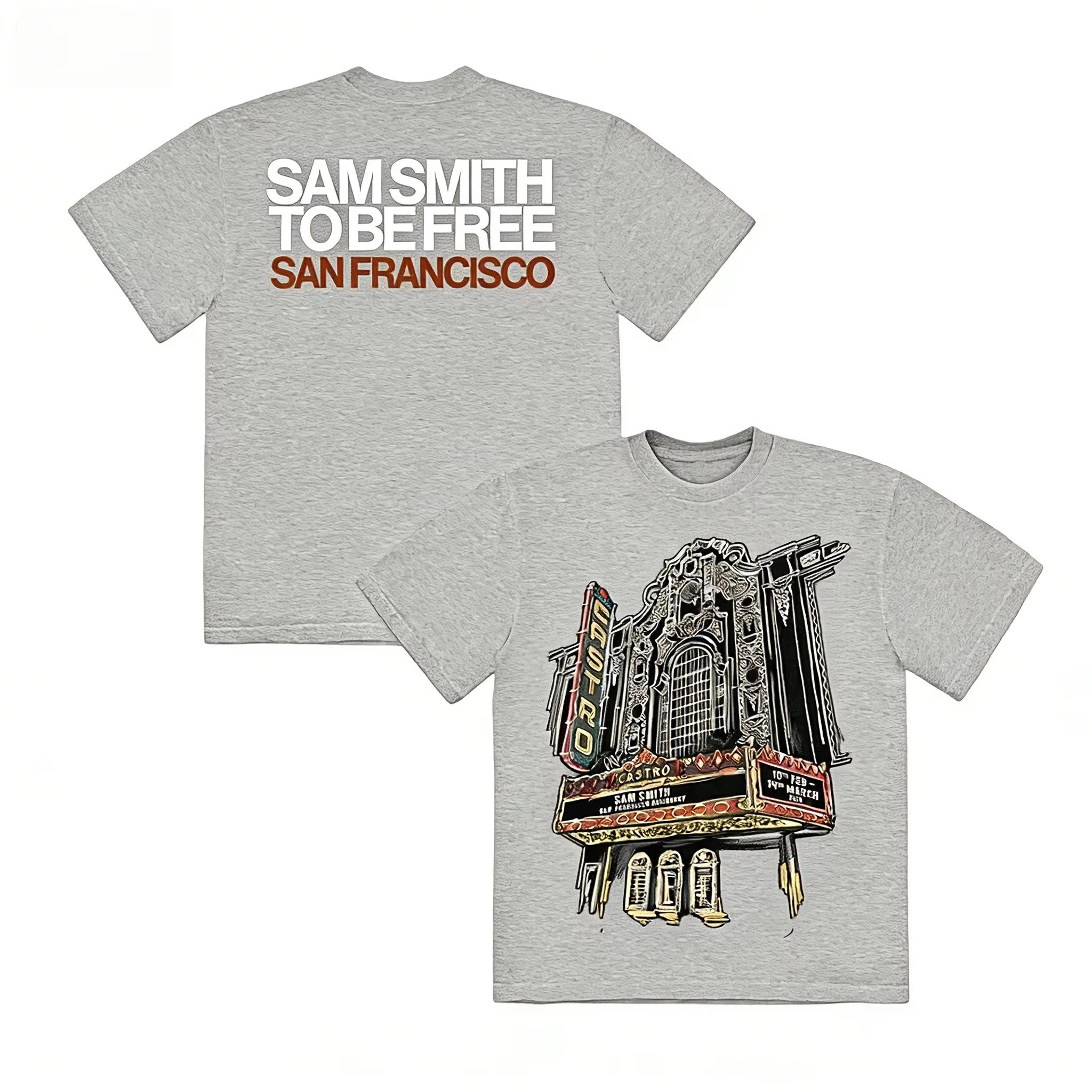 Sam Smith To Be Free Tour At Castro Theatre San Francisco Memorable T-shirts with A Retro Style Y2k Fashion Casual 3XL
Sam Smith To Be Free Tour At Castro Theatre San Francisco Memorable T-shirts with A Retro Style Y2k Fashion Casual 3XL