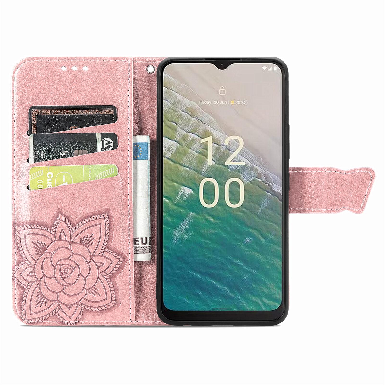 For Nokia C32 PU Leather Stand Wallet Case Imprinting Butterfly Flip Phone Cover with Strap Light Purple
For Nokia C32 PU Leather Stand Wallet Case Imprinting Butterfly Flip Phone Cover with Strap Light Purple
