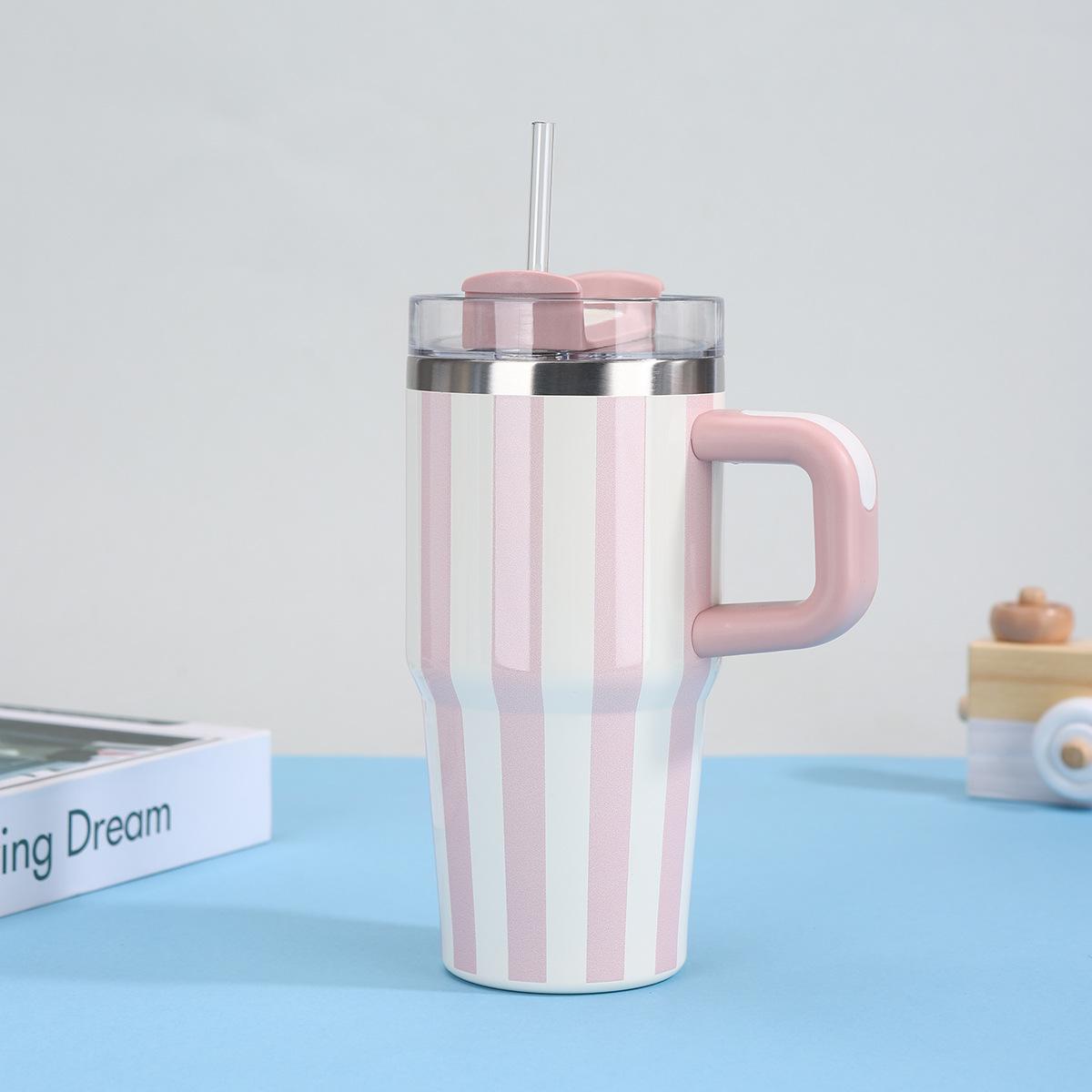 Portable cup with handle and straw cover, stainless steel, cold insulation, vacuum insulation, car travel cup, water flavor 20OZ 20oz
Portable cup with handle and straw cover, stainless steel, cold insulation, vacuum insulation, car travel cup, water flavor 20OZ 20oz