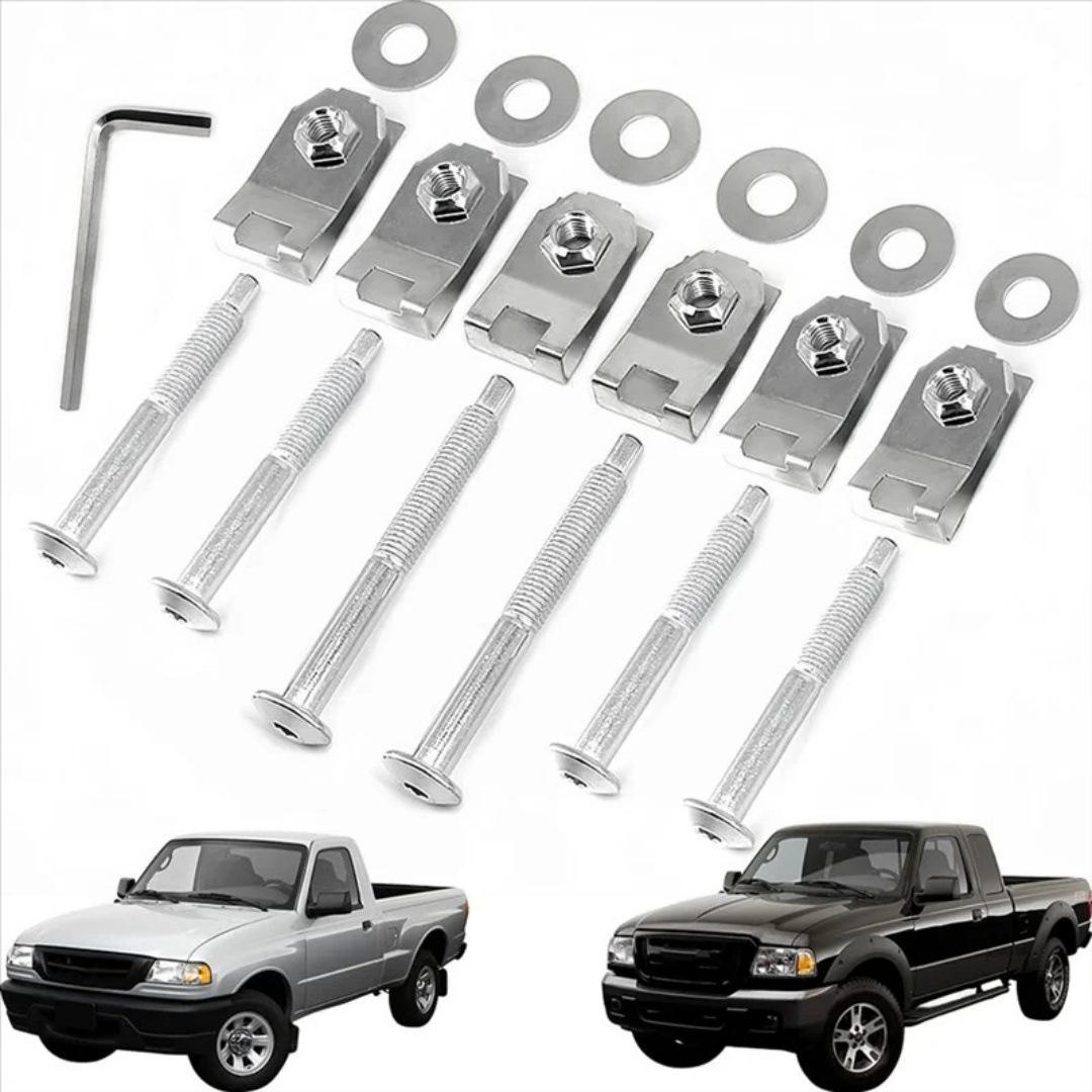 6-Piece Mazda/Ford Chassis Bolts Set (2 Long, 4 Short) - Model 924-310 Two Long, Four Short Bolts
6-Piece Mazda/Ford Chassis Bolts Set (2 Long, 4 Short) - Model 924-310 Two Long, Four Short Bolts