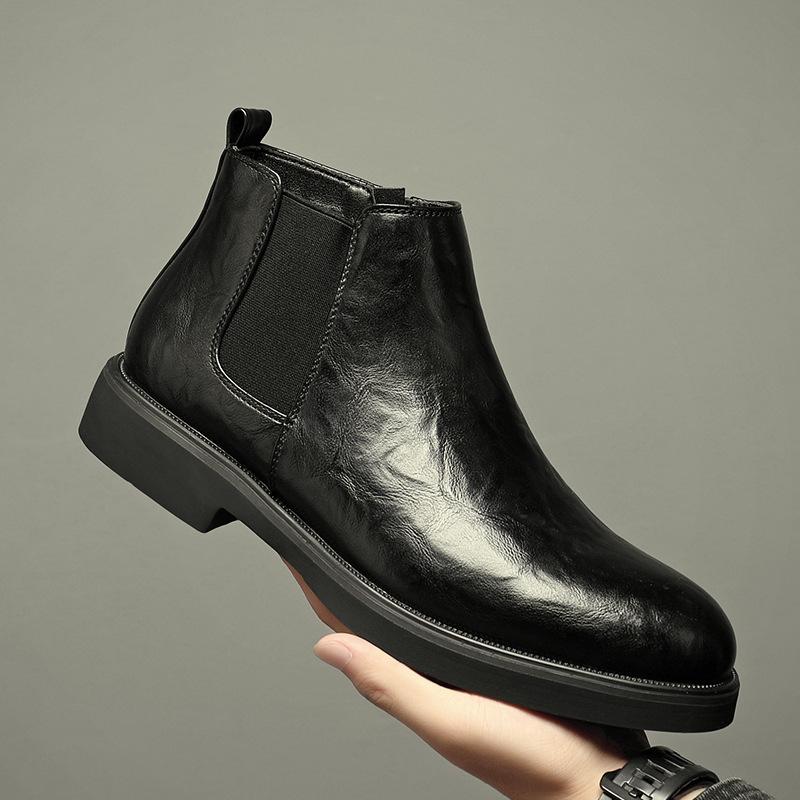 Martin boots men s high top autumn and winter fleece warmth new mid-top Chelsea boots business dress leather shoes men s leather 38
Martin boots men s high top autumn and winter fleece warmth new mid-top Chelsea boots business dress leather shoes men s leather 38