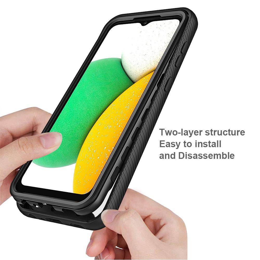 For Samsung Galaxy A03 Core Impact-resistant Phone Case TPU Bumper PC+Acrylic Back Cover Black
For Samsung Galaxy A03 Core Impact-resistant Phone Case TPU Bumper PC+Acrylic Back Cover Black
