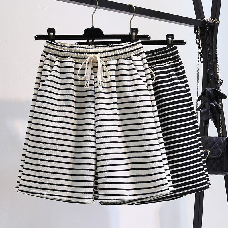 Black and White Striped Shorts Women s Summer Five Part Wide Leg Pants Casual Running Sports Hot Pants Ins Slimming Effect S білий
Black and White Striped Shorts Women s Summer Five Part Wide Leg Pants Casual Running Sports Hot Pants Ins Slimming Effect S білий