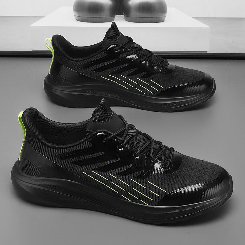 Мужская спортивная обувь на шнуровке, белая и черная, повседневная обувь для ходьбы 2025, теннисные кроссовки, рабочая обувь, для спортзала, удобная, легкая, сетчатая, с мягкой подошвой 39 чёрный
Мужская спортивная обувь на шнуровке, белая и черная, повседневная обувь для ходьбы 2025, теннисные кроссовки, рабочая обувь, для спортзала, удобная, легкая, сетчатая, с мягкой подошвой 39 чёрный