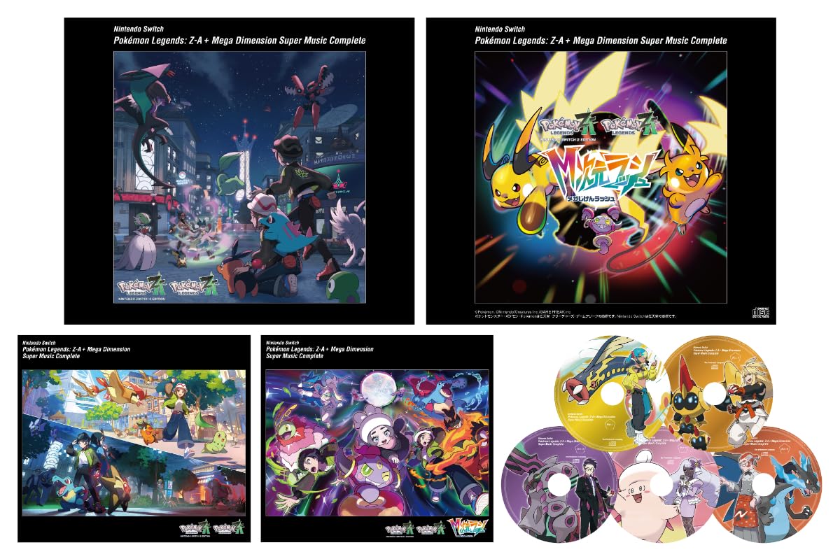 Nintendo Switch LEGENDS Dimensional Rush Super Music Complete Pokémon Z-A+M
Nintendo Switch LEGENDS Dimensional Rush Super Music Complete Pokémon Z-A+M