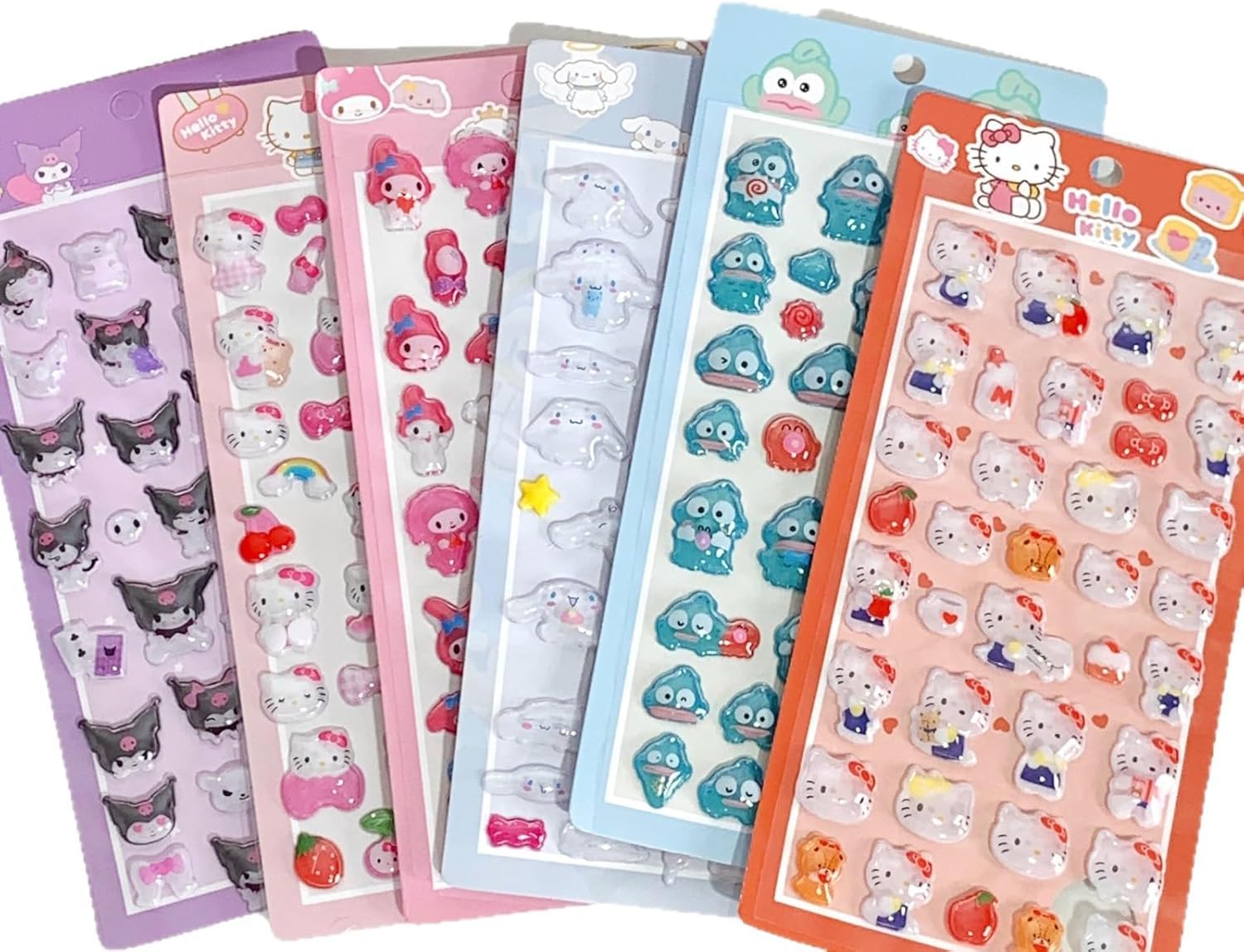 Winnges 3D Stickers Kuromi 3D Stickers Cute Set Glittery Stickers for Cell DIY Craft Gift for Children and Girls - - 6-Piece - Phones, Projects,
Winnges 3D Stickers Kuromi 3D Stickers Cute Set Glittery Stickers for Cell DIY Craft Gift for Children and Girls - - 6-Piece - Phones, Projects,