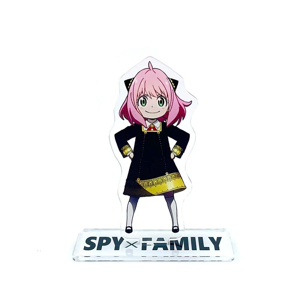Spy x Family Anya Forger Yor Forger Loid Forger фигурка на акриловой подставке, модель, держатель тарелки, топпер для торта, аниме
Spy x Family Anya Forger Yor Forger Loid Forger фигурка на акриловой подставке, модель, держатель тарелки, топпер для торта, аниме
