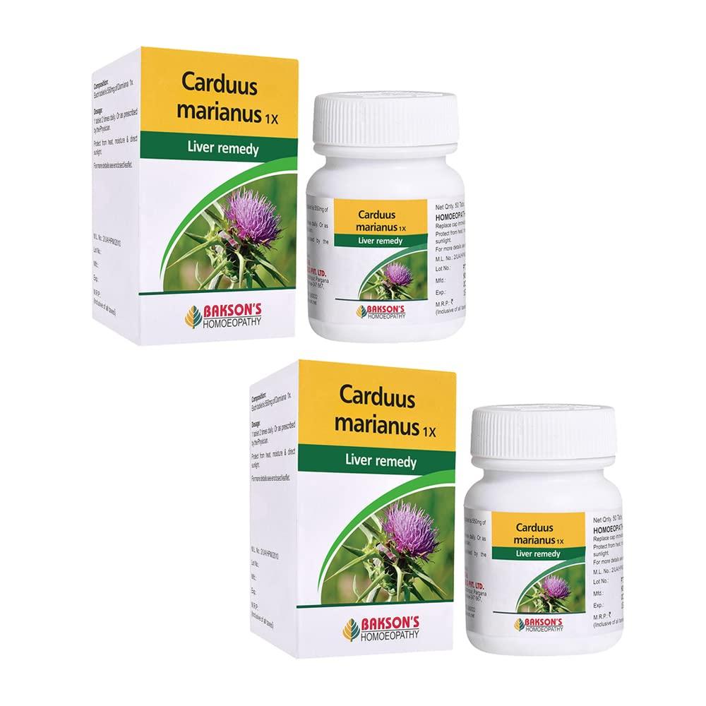 Dr Bakshi s Bakson s Homoeopathy Carduus Marianus 1X Tablets Daily Digestive Wellness Support 50 Tablets X Pack Of 2
Dr Bakshi s Bakson s Homoeopathy Carduus Marianus 1X Tablets Daily Digestive Wellness Support 50 Tablets X Pack Of 2