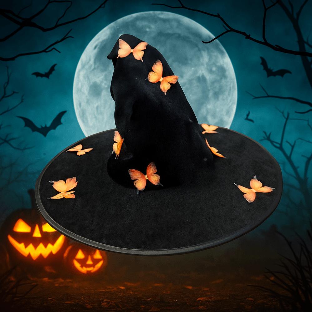 Colorful Butterfly Wizard Cap Party Props Halloween Black Cap Halloween Witch Hat Masquerade синій
Colorful Butterfly Wizard Cap Party Props Halloween Black Cap Halloween Witch Hat Masquerade синій