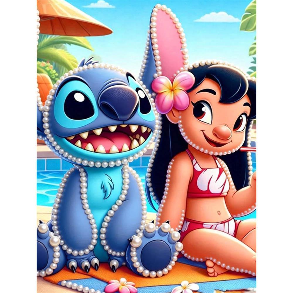 Disney Pearl Painting Stitch and Lilo Pearl Beach Leisure Creative Art 5D Exquisite Landscape Sparkling Craft Home Wall Decoration DIY Handmade Gift 35x45cm
Disney Pearl Painting Stitch and Lilo Pearl Beach Leisure Creative Art 5D Exquisite Landscape Sparkling Craft Home Wall Decoration DIY Handmade Gift 35x45cm