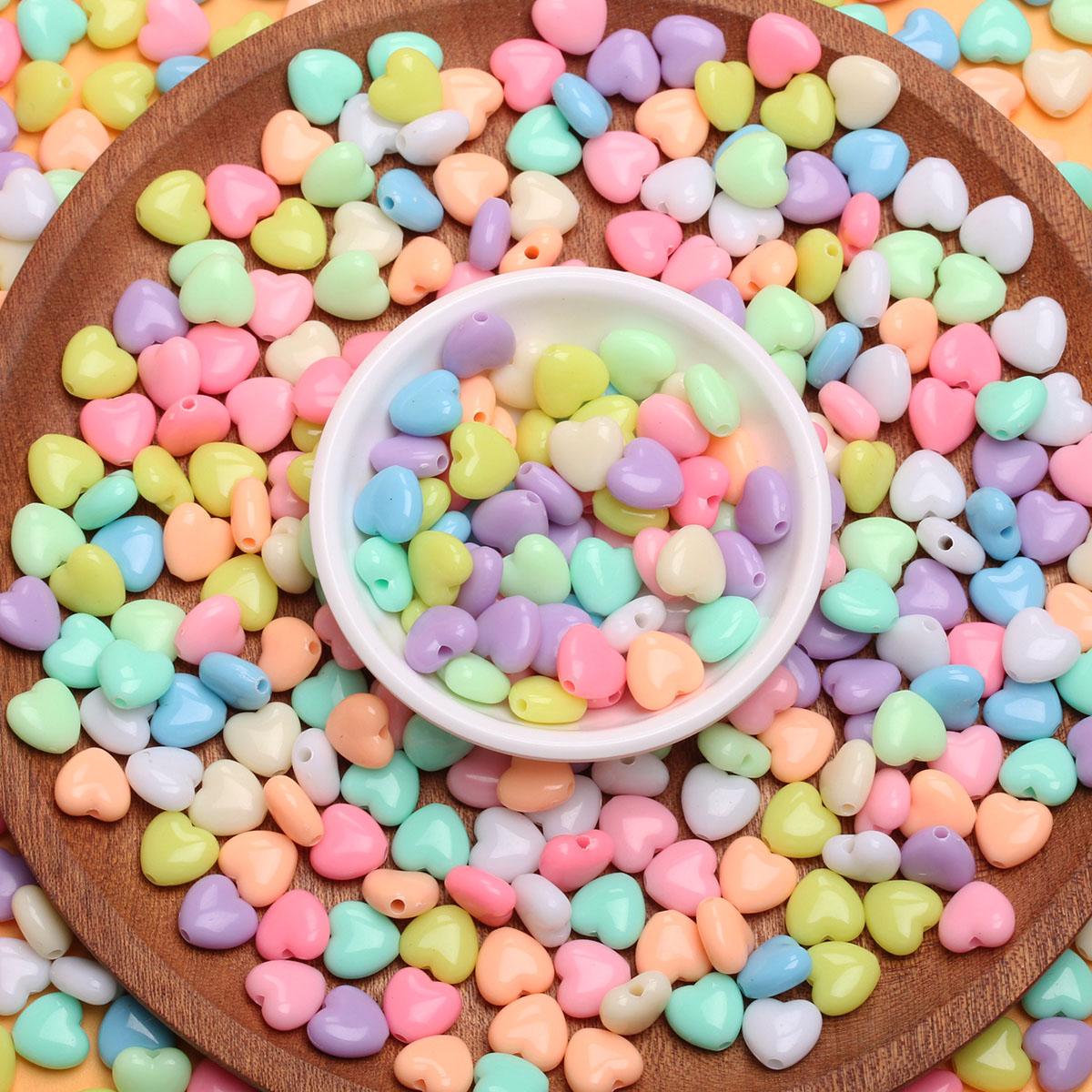 500g/Bag about 1250Pcs Jewelry Accessories Fashion Love Shaped Beads Handmade Materials Bracelet Necklace Creamy DIY Macaron Color Small
500g/Bag about 1250Pcs Jewelry Accessories Fashion Love Shaped Beads Handmade Materials Bracelet Necklace Creamy DIY Macaron Color Small