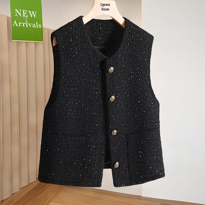 Женский твидовый жилет в стиле маленького аромата M
Женский твидовый жилет в стиле маленького аромата M