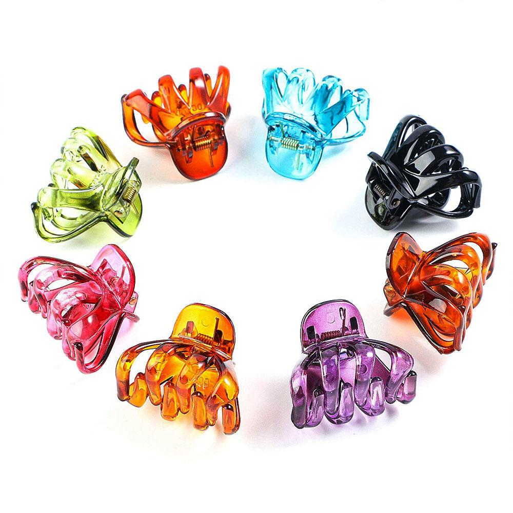 12PCS Fashion Tortoiseshell Plastic Small Crab Hair Claw Clips Women Girls Simple Colorful Hair Clamps Barrette Hair Accessories
12PCS Fashion Tortoiseshell Plastic Small Crab Hair Claw Clips Women Girls Simple Colorful Hair Clamps Barrette Hair Accessories