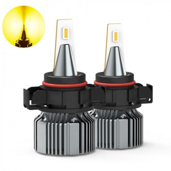 5202 H16 LED Fog Lights Driving DRL Bulbs High 4000LM Power 3000K Gloden Amber
5202 H16 LED Fog Lights Driving DRL Bulbs High 4000LM Power 3000K Gloden Amber