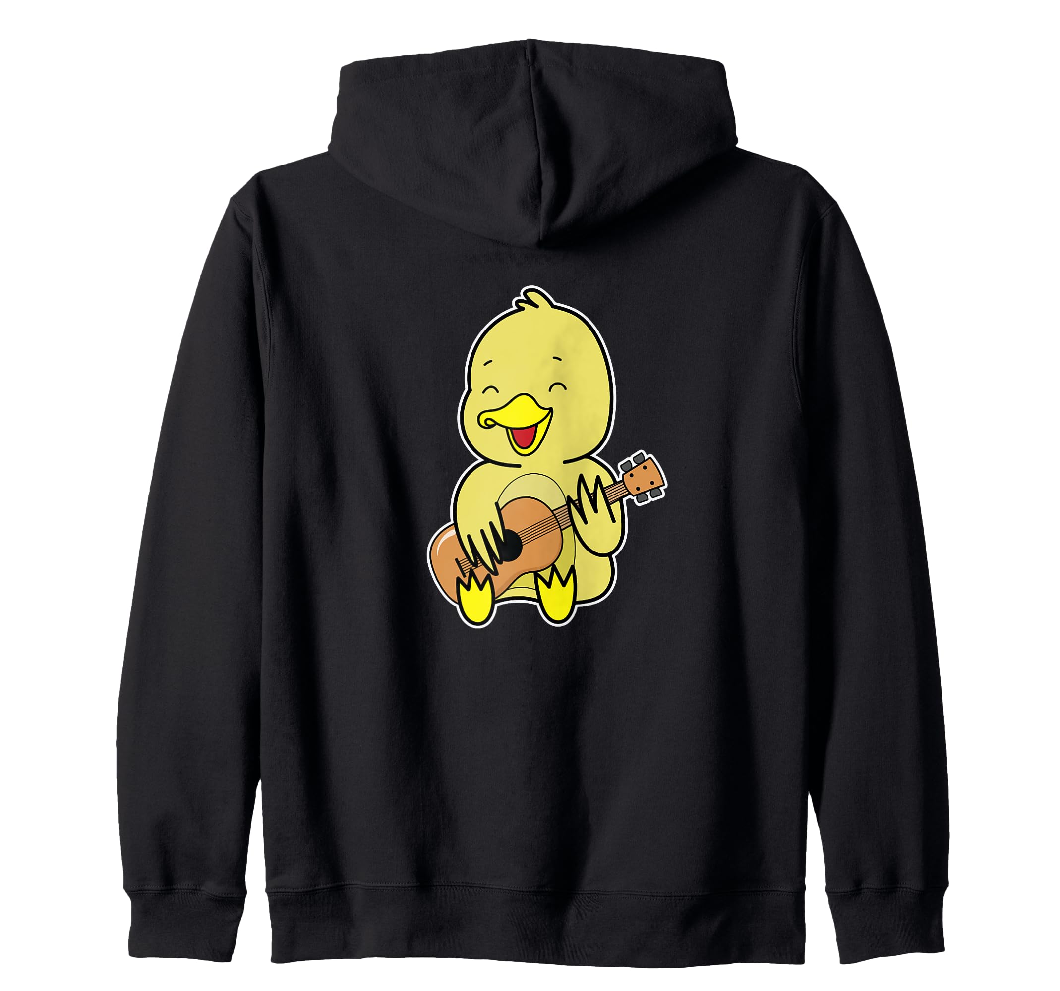 Duck playing guitar zip hoodie
Duck playing guitar zip hoodie