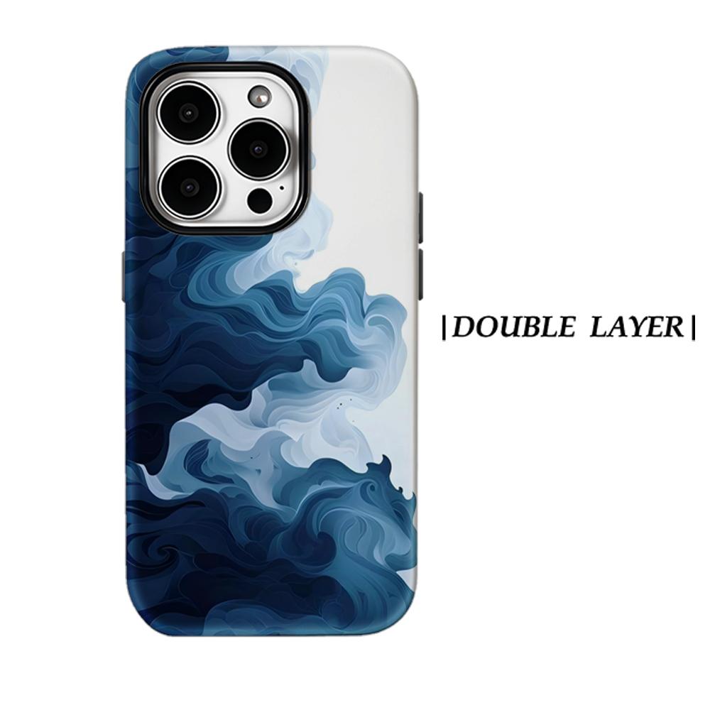 Navy Blue Cloud Swirl Phone Case for IPhone 17AIR 16E 16 15 14 13 12 11 17 Pro Max Plus Double-layer Back Cover IPHONE13
Navy Blue Cloud Swirl Phone Case for IPhone 17AIR 16E 16 15 14 13 12 11 17 Pro Max Plus Double-layer Back Cover IPHONE13