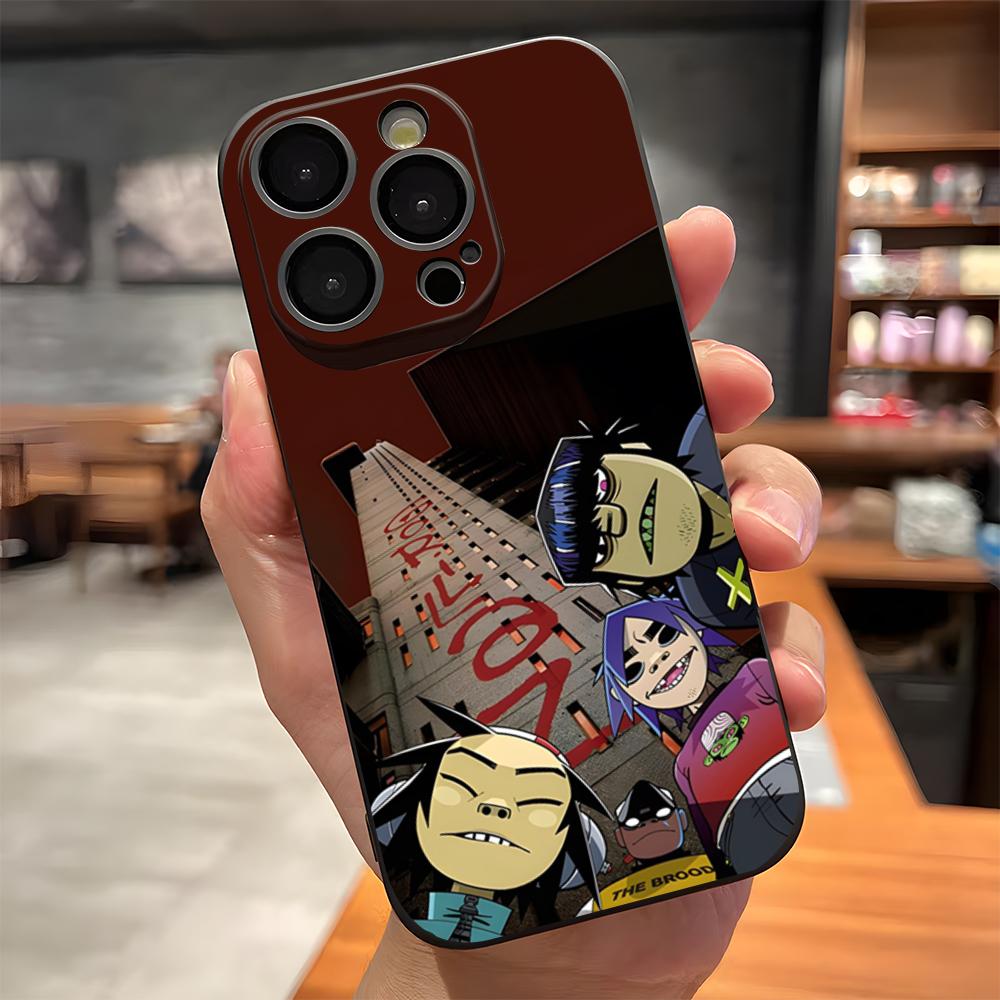 Anime Rock Band Gorillaz Phone Case For IPhone 17 Pro Max 15 Pro 16 14 Plus 12 13 Mini 11 Pro Shockproof Soft Cover iPhone15
Anime Rock Band Gorillaz Phone Case For IPhone 17 Pro Max 15 Pro 16 14 Plus 12 13 Mini 11 Pro Shockproof Soft Cover iPhone15