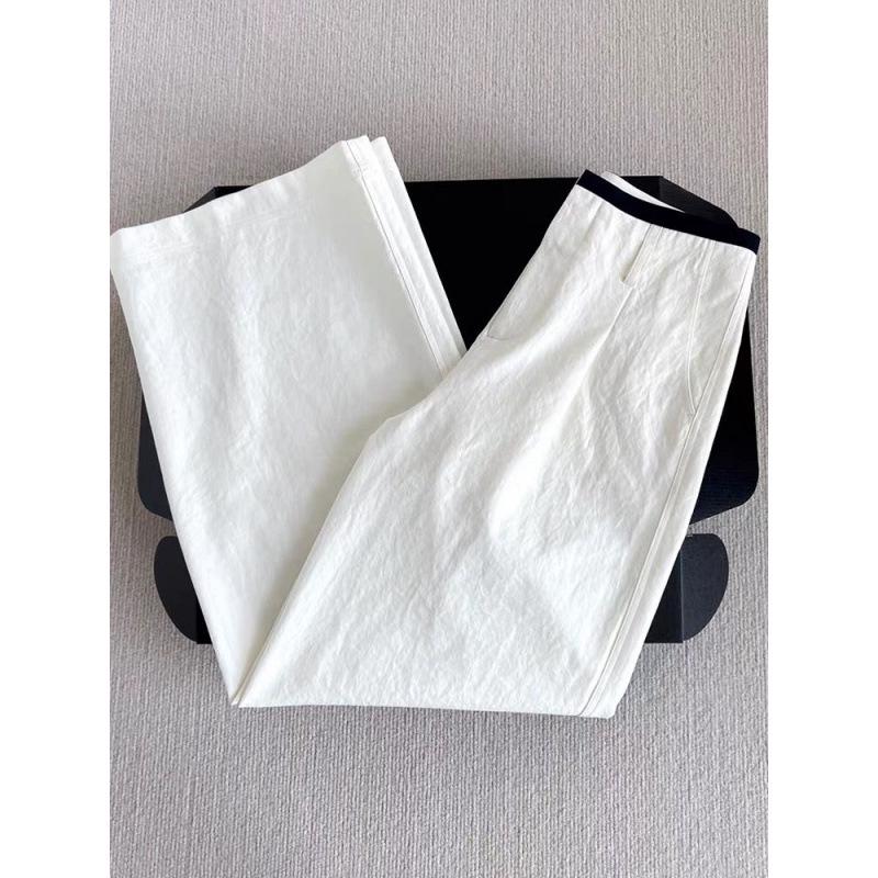 Top Pick! Women s Summer White Tencel Cotton Cropped Pants with Color Block Waistband and Straight Leg Design Large білий
Top Pick! Women s Summer White Tencel Cotton Cropped Pants with Color Block Waistband and Straight Leg Design Large білий