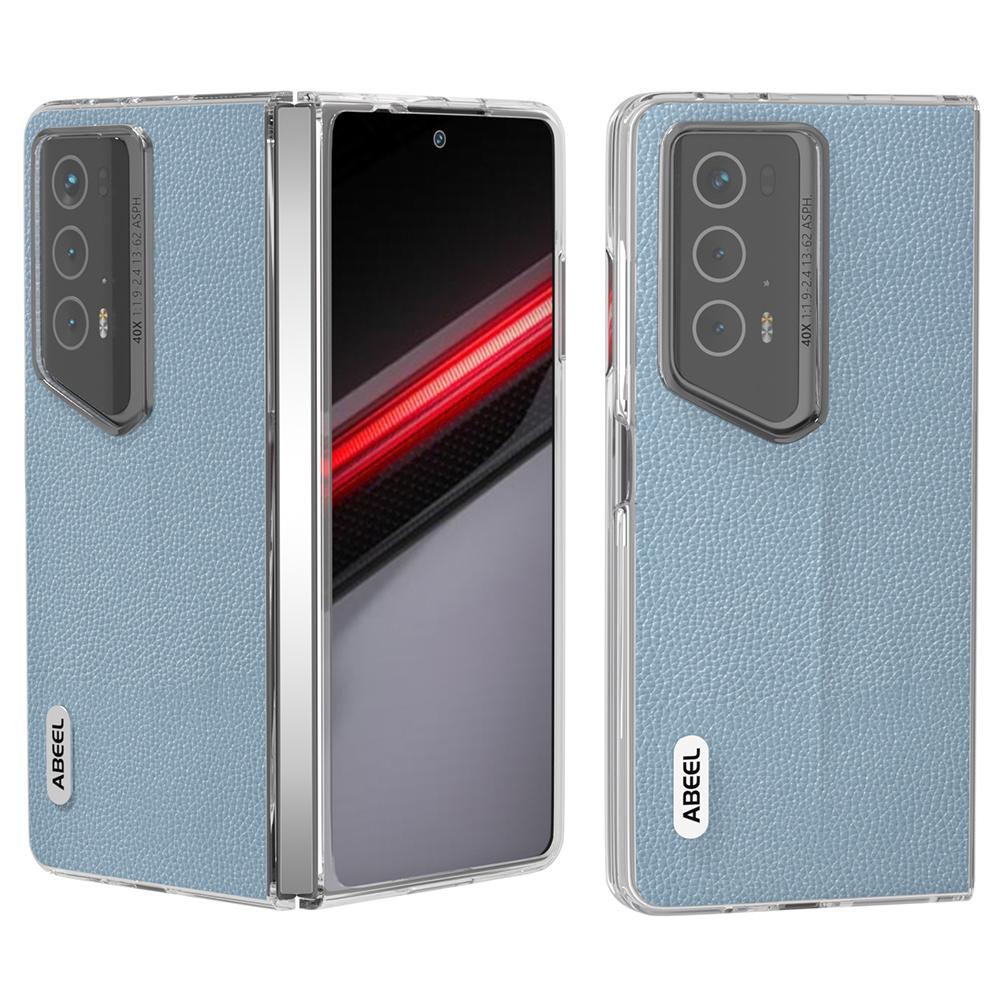 For Honor Magic V2 RSR Porsche Design Case Genuine Cow Leather+PC Phone Cover Matte Frame Baby Blue
For Honor Magic V2 RSR Porsche Design Case Genuine Cow Leather+PC Phone Cover Matte Frame Baby Blue