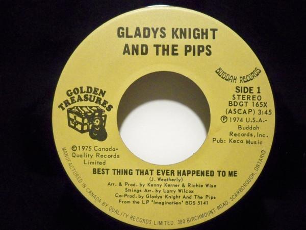 7inch Record GLADYS KNIGHT & THE PIPS - Best Thing That Ever Happened To Me BDGT165X Buddah Records 1975 Canada Soul/Funk Used
7inch Record GLADYS KNIGHT & THE PIPS - Best Thing That Ever Happened To Me BDGT165X Buddah Records 1975 Canada Soul/Funk Used
