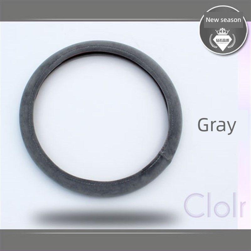 Car Steering Wheel Cover Winter Plush Cover Universal for All Seasons Non-Slip Eco-Friendly Cute Steering Wheel Cover for Car Use Gray
Car Steering Wheel Cover Winter Plush Cover Universal for All Seasons Non-Slip Eco-Friendly Cute Steering Wheel Cover for Car Use Gray