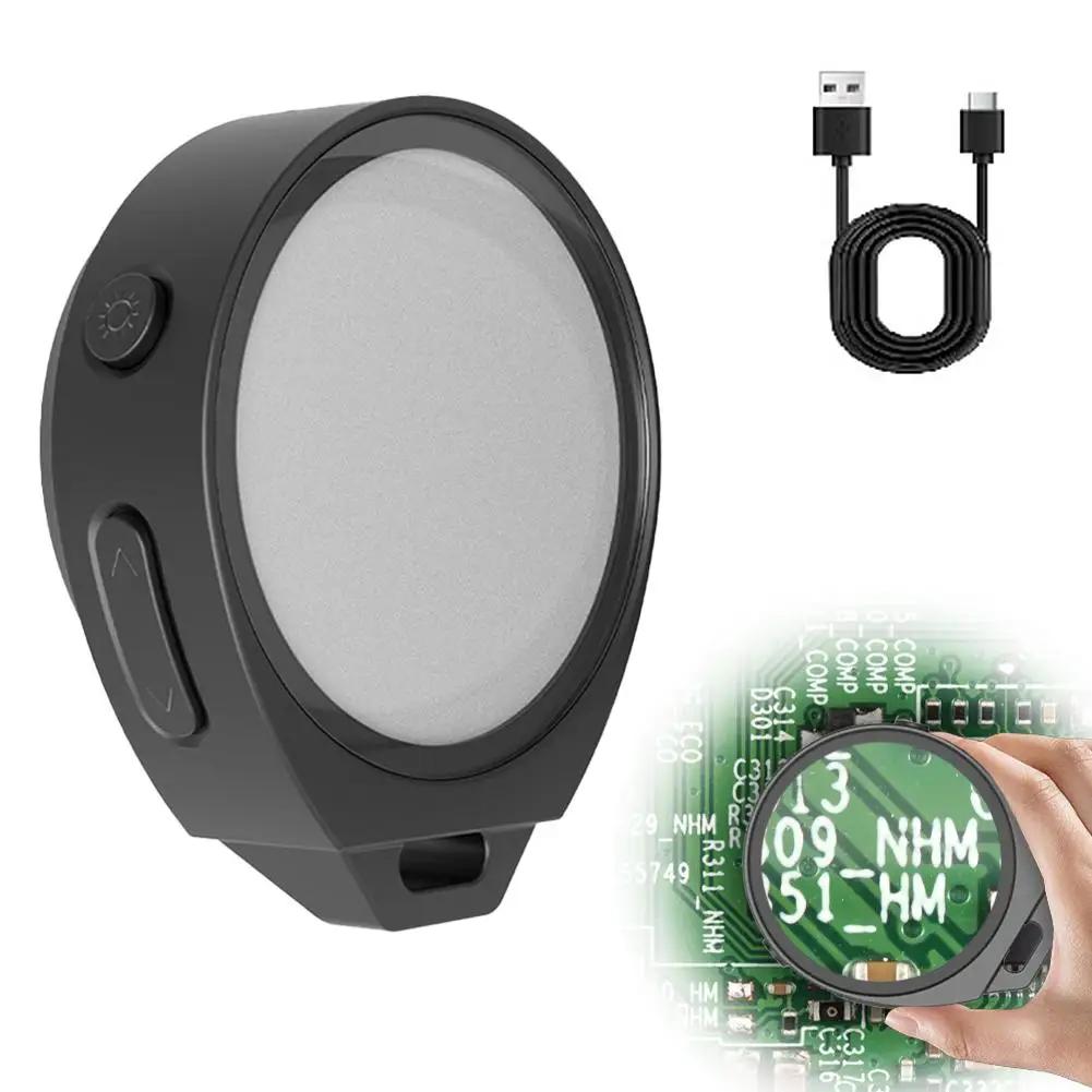 Handheld Digital Magnifying Glass With 10/13/15 Times Magnification For Jewelry Appraisal Anti-Funnel Microscope Magnifying V4T5
Handheld Digital Magnifying Glass With 10/13/15 Times Magnification For Jewelry Appraisal Anti-Funnel Microscope Magnifying V4T5