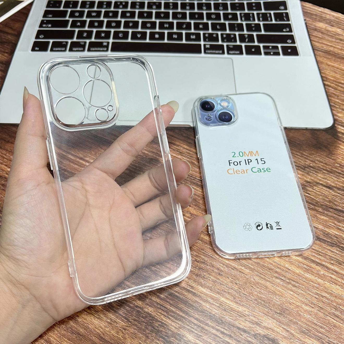 Прозора накладка 2,0 мм для Apple 16 Pro Max, сумісна, з 15 великими отворами, м який чохол для iPhone 13 та 14. iPhone 15
Прозора накладка 2,0 мм для Apple 16 Pro Max, сумісна, з 15 великими отворами, м який чохол для iPhone 13 та 14. iPhone 15