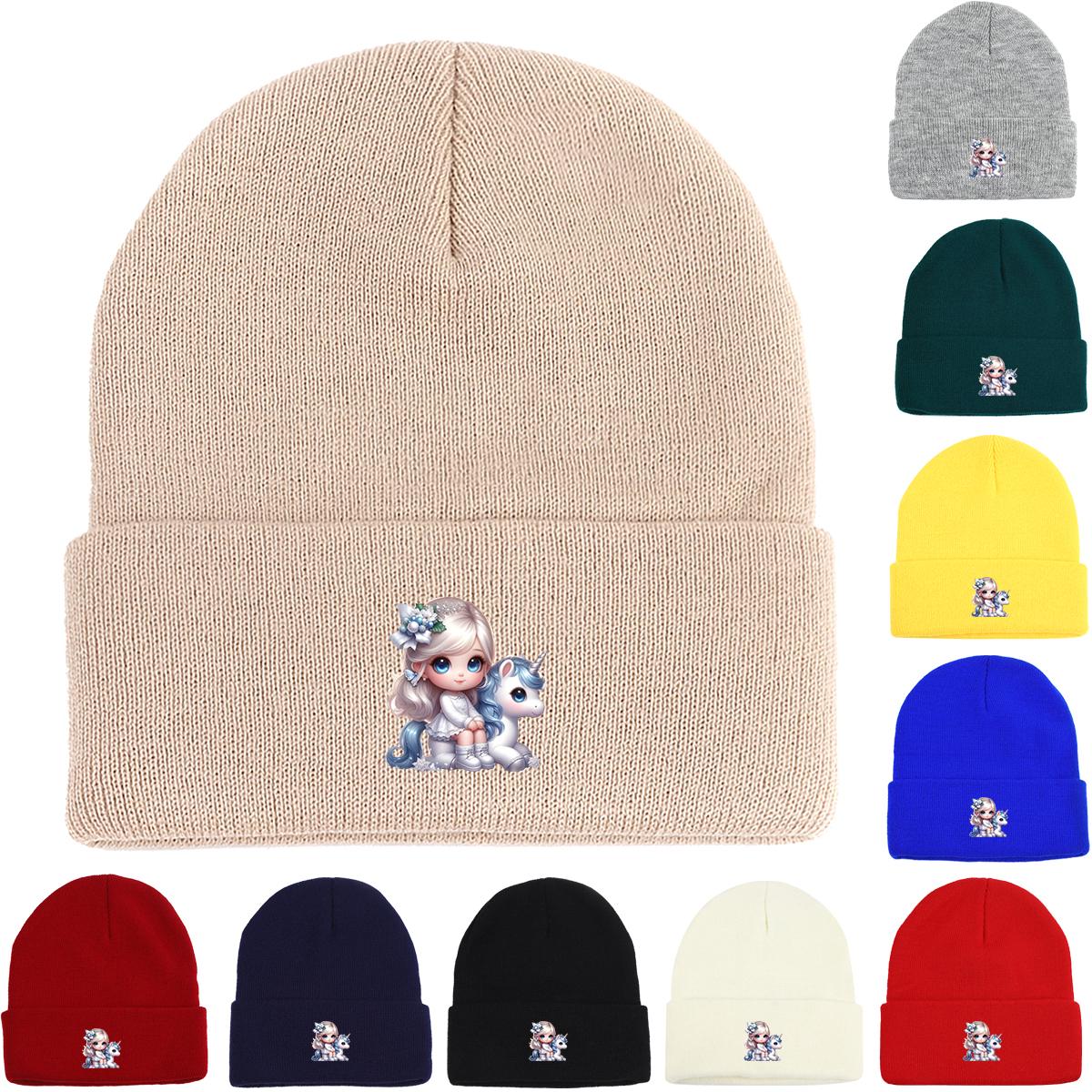 Little Angel Unicorn Print Knit Hat Beanie, Man Cap Cancer Chemo Elastic Simple Bonnet Knitted Cap Beanie as the picture сірий колір
Little Angel Unicorn Print Knit Hat Beanie, Man Cap Cancer Chemo Elastic Simple Bonnet Knitted Cap Beanie as the picture сірий колір