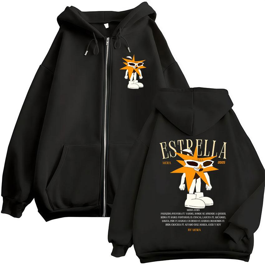 Rapper MORA Tour Album Merch Zip Up Hoody Mens Women Fashion Harajuku Coats Jacket Sweatshirt Y2K Casual Oversized Zipper Hoodie S чорний
Rapper MORA Tour Album Merch Zip Up Hoody Mens Women Fashion Harajuku Coats Jacket Sweatshirt Y2K Casual Oversized Zipper Hoodie S чорний