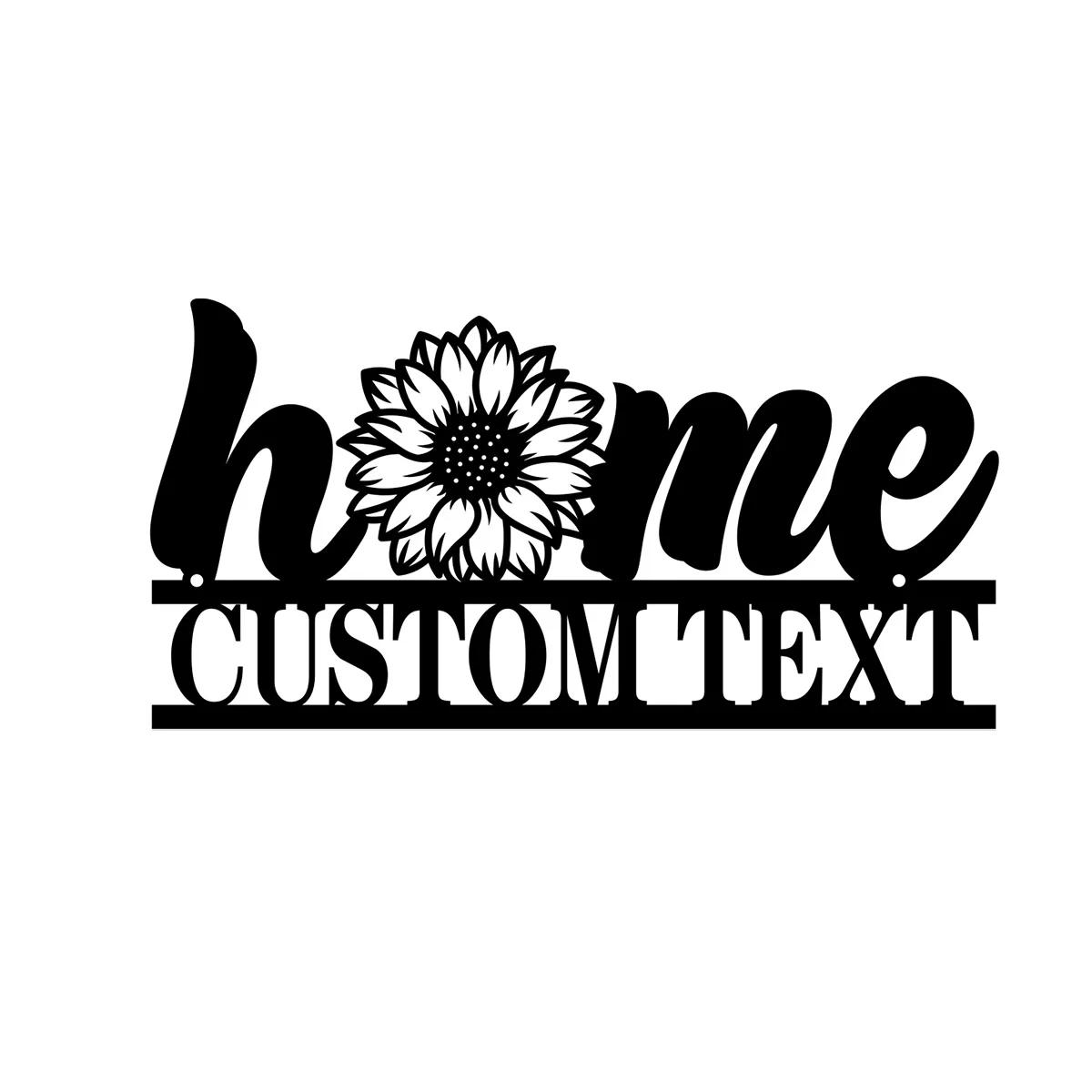 Metal Wall Art Sunflower Home Decor Personalized Metal Sign
Metal Wall Art Sunflower Home Decor Personalized Metal Sign
