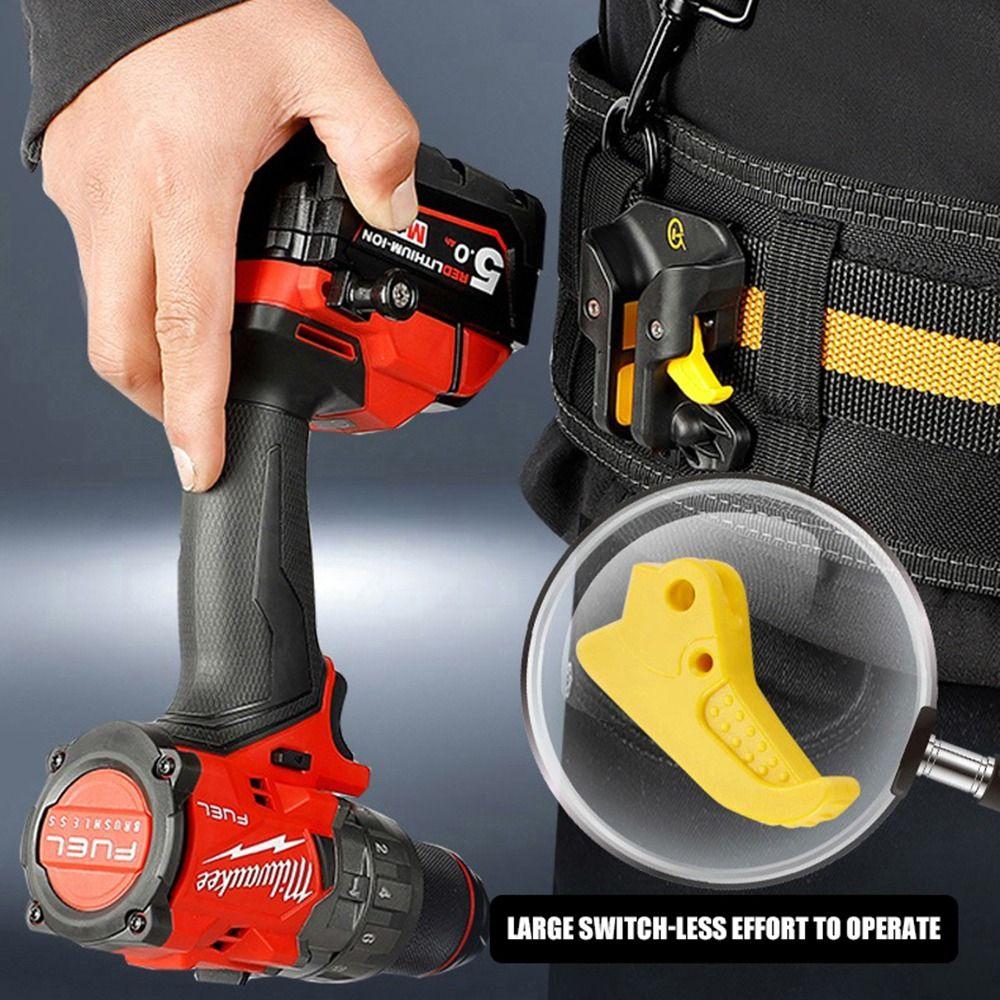 Quick Release Self-Locking Hooks Anti-fall Electric Drills Organizer Hook Waist Tool Storage Style 1
Quick Release Self-Locking Hooks Anti-fall Electric Drills Organizer Hook Waist Tool Storage Style 1