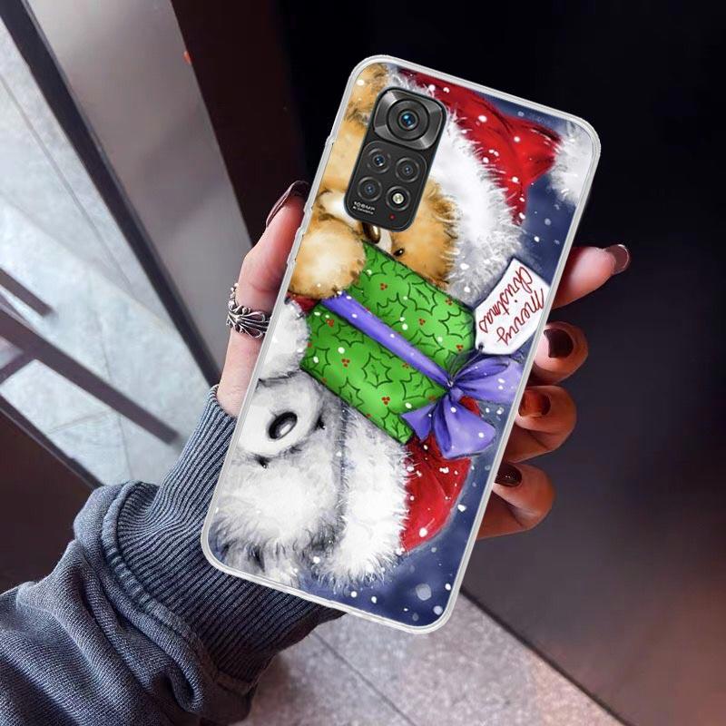 Happy Christmas Cute Bear Gift Phone Case For Xiaomi Redmi Note 10 11 12 13 14 15 Pro Plus 11S 12S 14S 11T 11E 10S Soft TPU Back Redmi Note 11T 5G
Happy Christmas Cute Bear Gift Phone Case For Xiaomi Redmi Note 10 11 12 13 14 15 Pro Plus 11S 12S 14S 11T 11E 10S Soft TPU Back Redmi Note 11T 5G