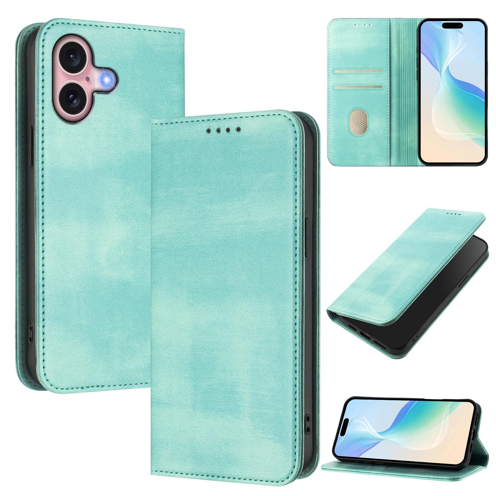 For iPhone 16 Wallet Cases Retro Texture RFID Blocking Leather Phone Cover Light Purple
For iPhone 16 Wallet Cases Retro Texture RFID Blocking Leather Phone Cover Light Purple