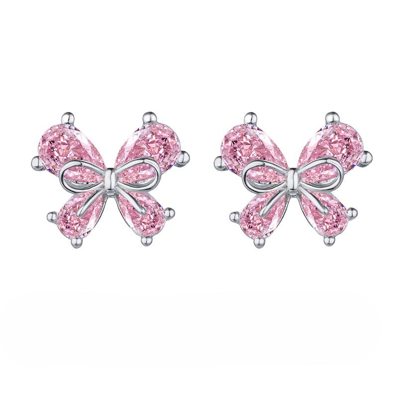 S925 Sterling Silver Bow Water Drop Stud Earrings Light Luxury High-End Pink Earrings Niche Exquisite Sweet Earrings 925 Silver
S925 Sterling Silver Bow Water Drop Stud Earrings Light Luxury High-End Pink Earrings Niche Exquisite Sweet Earrings 925 Silver
