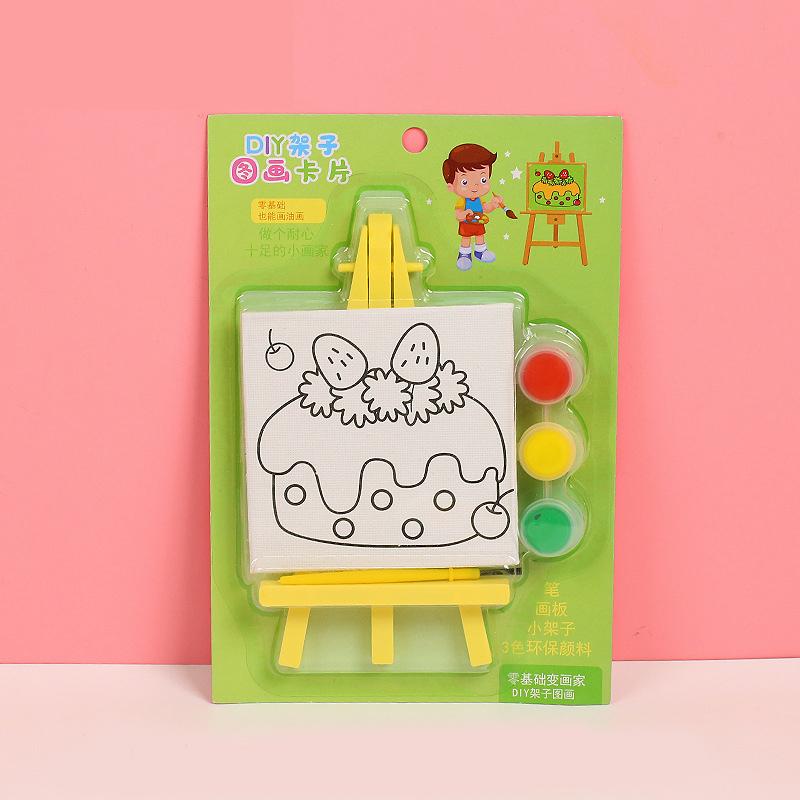 Children s DIY Shelf Drawing Board Creative Cartoon Hand-drawn Graffiti Coloring Kindergarten Art Oil Painting Stand Toys
Children s DIY Shelf Drawing Board Creative Cartoon Hand-drawn Graffiti Coloring Kindergarten Art Oil Painting Stand Toys