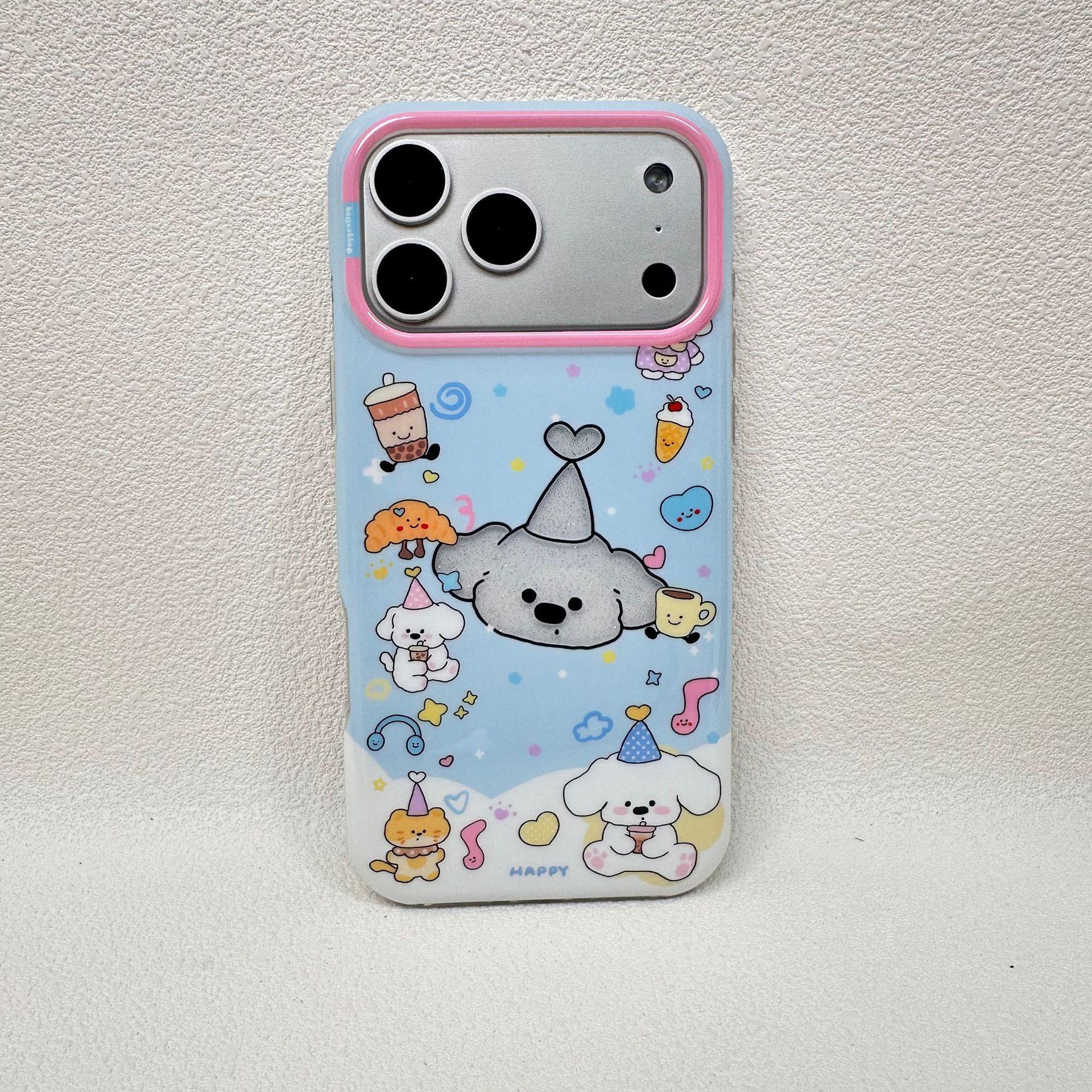 Oxygen Dog Spring Cute Cartoon Animal Drop-Proof Phone Case for iPhone 17 Series iPhone 17 Pro
Oxygen Dog Spring Cute Cartoon Animal Drop-Proof Phone Case for iPhone 17 Series iPhone 17 Pro