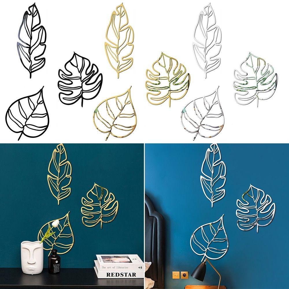 Self-adhesive Home Decoration Turtle Leaves Mirror Surface Decals 3D Hollow Line Leaf Wall Stickers
Self-adhesive Home Decoration Turtle Leaves Mirror Surface Decals 3D Hollow Line Leaf Wall Stickers