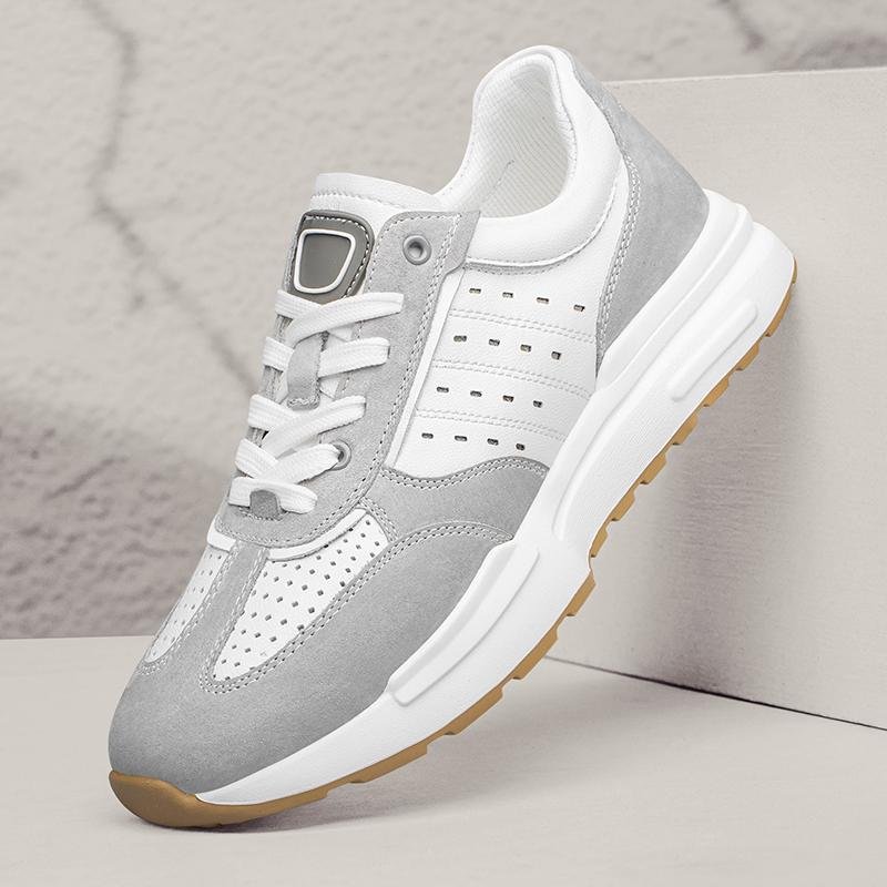 High Quality Rubber Non Slip Sole Travel Shoes Branded Men Comfortable Leather Sports Shoes Outdoor Breathable Mens Casual Shoes 45 серый
High Quality Rubber Non Slip Sole Travel Shoes Branded Men Comfortable Leather Sports Shoes Outdoor Breathable Mens Casual Shoes 45 серый