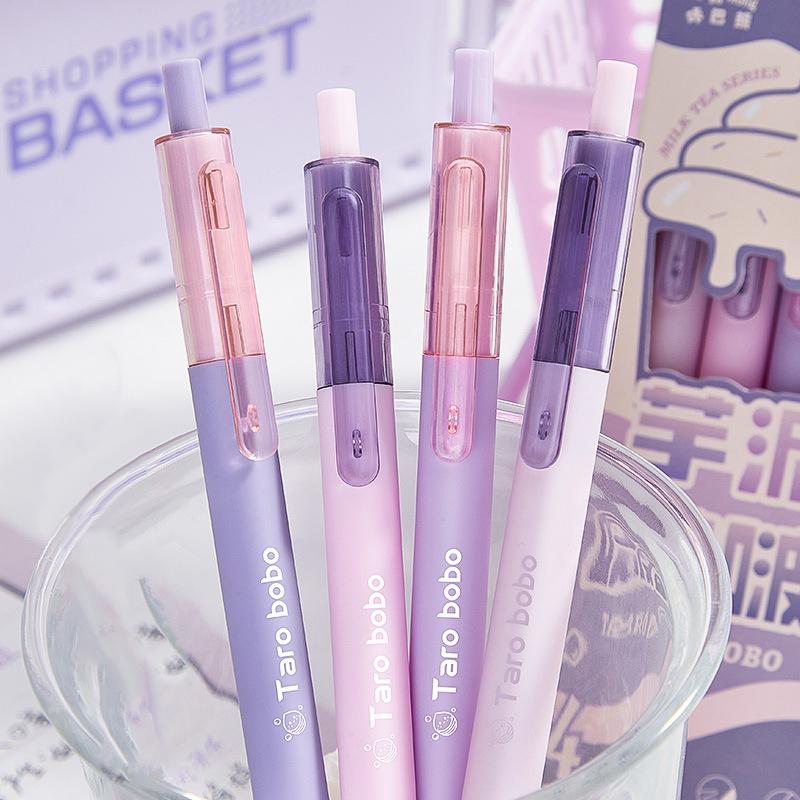 4Pcs Fashion Pressing Gel Pen Kawaii Pen Set Elegant Quick-Drying Neutral Pens School Supplies Aesthetic Stationery Gifts A3
4Pcs Fashion Pressing Gel Pen Kawaii Pen Set Elegant Quick-Drying Neutral Pens School Supplies Aesthetic Stationery Gifts A3