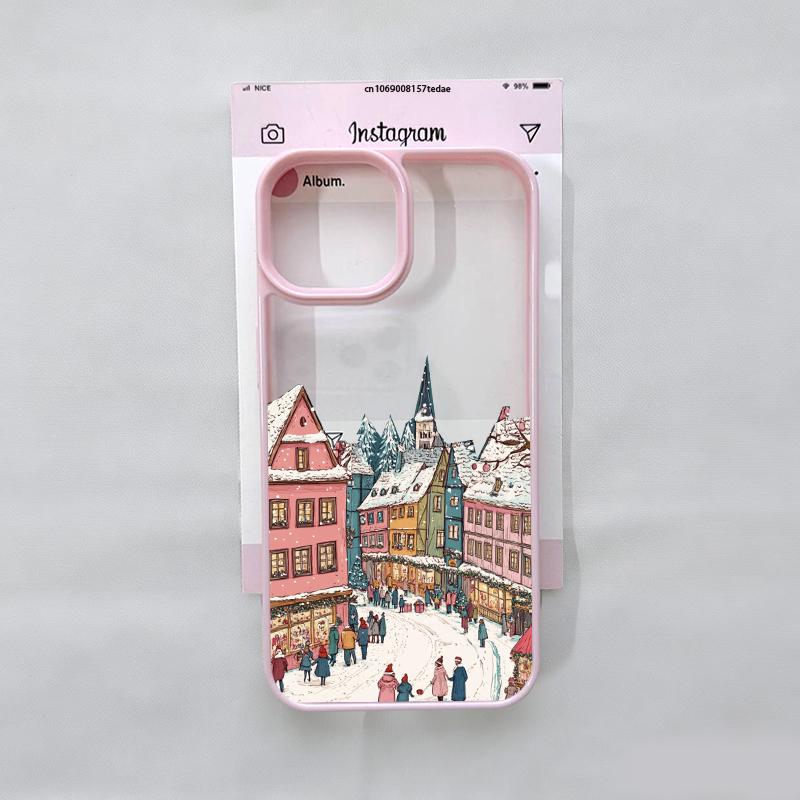 Рожева Зимова Різдвяна Ялинка Прозорий Жорсткий Чохол Для Телефона Для iPhone 17 Pro Max 17Air 16 15 14 13 12 11 Покриття Зимовий Пейзаж Capa iPhone 14 Pro Max
Рожева Зимова Різдвяна Ялинка Прозорий Жорсткий Чохол Для Телефона Для iPhone 17 Pro Max 17Air 16 15 14 13 12 11 Покриття Зимовий Пейзаж Capa iPhone 14 Pro Max