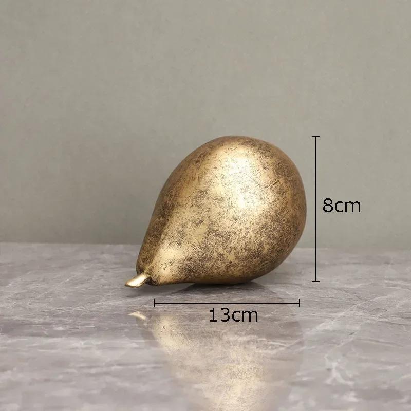Golden Fruits Statue Resin Crafts Pear/apple Fruits Sculpture Room Aesthetics Desk Decoration Ornaments Modern Home Decor грушевий
Golden Fruits Statue Resin Crafts Pear/apple Fruits Sculpture Room Aesthetics Desk Decoration Ornaments Modern Home Decor грушевий