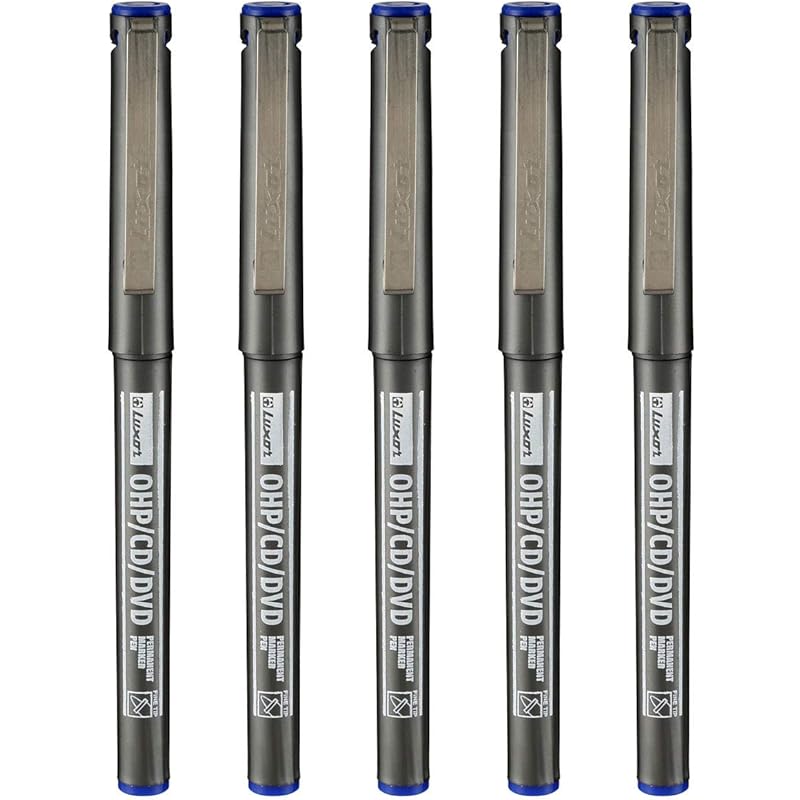 Luxor Ohp Permanent Marker In Brilliant Blue, Pack Of 5, Ideal For Professional Presentation Materials 51 синий
Luxor Ohp Permanent Marker In Brilliant Blue, Pack Of 5, Ideal For Professional Presentation Materials 51 синий