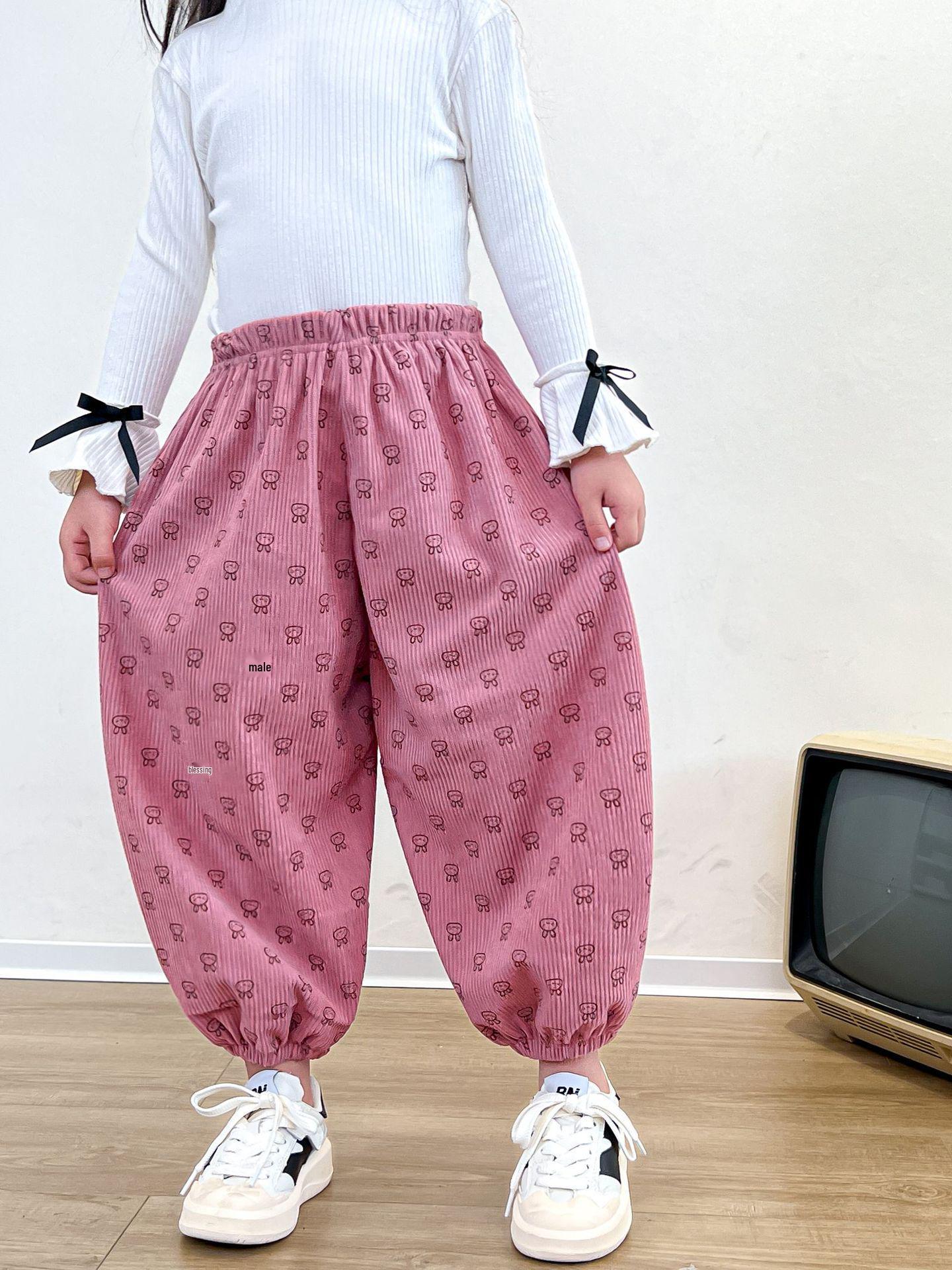 Осенние детские модные вельветовые брюки-гаремы - Повседневный свободный крой для мальчиков и девочек 130 cm
Осенние детские модные вельветовые брюки-гаремы - Повседневный свободный крой для мальчиков и девочек 130 cm