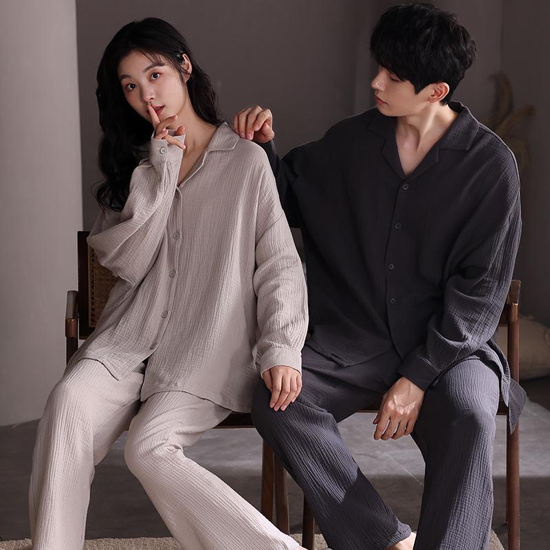 Unisex Cotton Pajama Set - Long Sleeve & Pants for Autumn/Spring Women XXL (140-160 jin)
Unisex Cotton Pajama Set - Long Sleeve & Pants for Autumn/Spring Women XXL (140-160 jin)