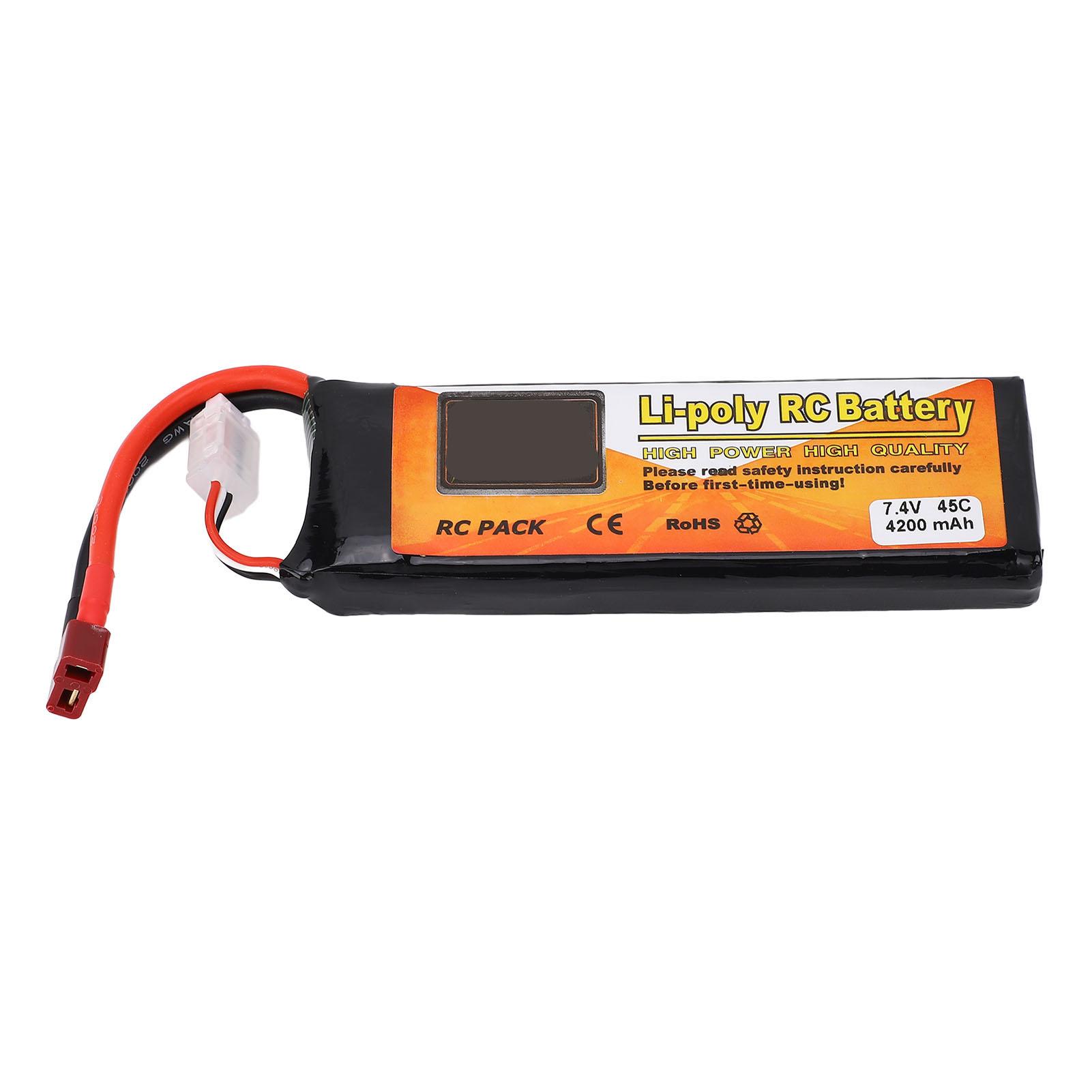 Акумулятор для дрона літієвий 7.4v 4200mah 45C 2S Lipo акумулятор з T-роз ємом для FPV RC квадрокоптера вертольота
Акумулятор для дрона літієвий 7.4v 4200mah 45C 2S Lipo акумулятор з T-роз ємом для FPV RC квадрокоптера вертольота