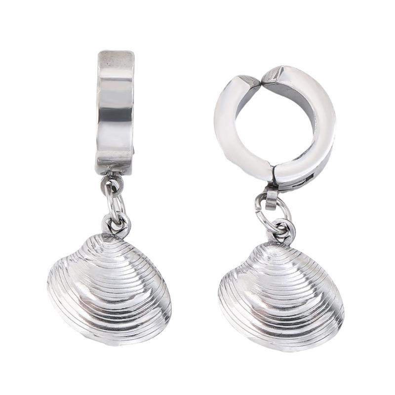 Starfish/Seashells Embellished Stainless Steel Earrings Elastic Ear Clip Jewelry Sensitive Skin Ear Accessories
Starfish/Seashells Embellished Stainless Steel Earrings Elastic Ear Clip Jewelry Sensitive Skin Ear Accessories