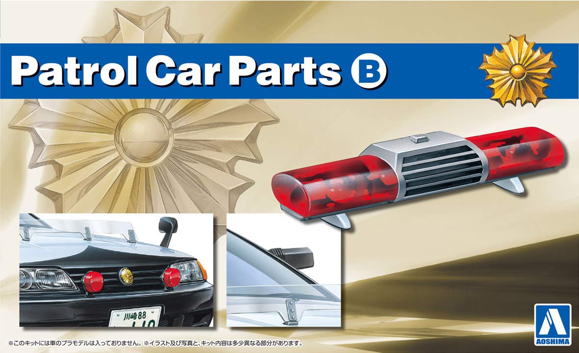 AOSHIMA The Tuned Parts Series Police Car Parts B Деталі пластикової моделі 1/24 No.97
AOSHIMA The Tuned Parts Series Police Car Parts B Деталі пластикової моделі 1/24 No.97