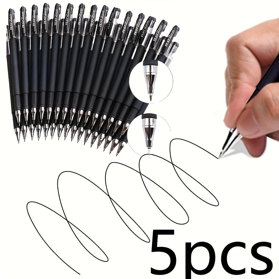 5/10/15Pcs Quick-Dry Gel Pens, 0.5mm Fine Tip, Black Ink - Ideal for Office and School Use
5/10/15Pcs Quick-Dry Gel Pens, 0.5mm Fine Tip, Black Ink - Ideal for Office and School Use
