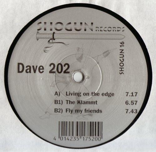 12inch Record DAVE 202 - Living On The Edge SHOGUN16 Shogun Records 2002 Germany Dance & Electronica Used
12inch Record DAVE 202 - Living On The Edge SHOGUN16 Shogun Records 2002 Germany Dance & Electronica Used